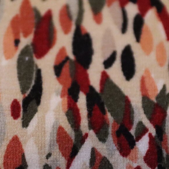 Liz Claiborne Studio Colorful Abstract Print Tank/Sleeveless Blouse Size Large - Picture 14 of 14